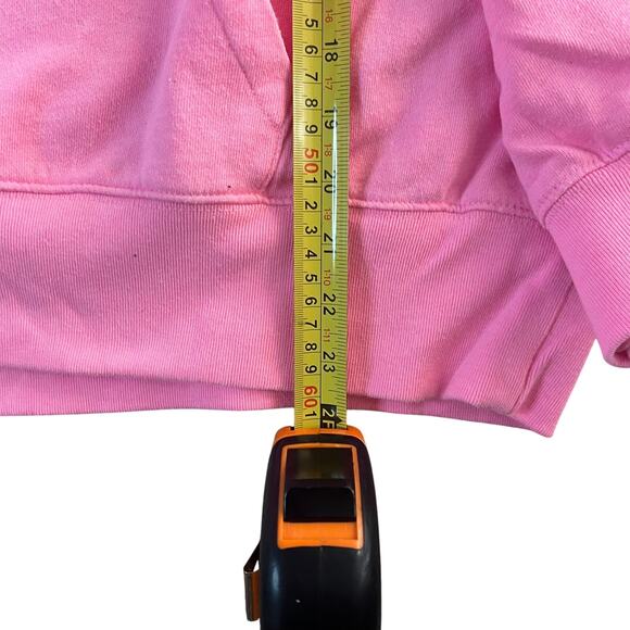 GAP Womens Pink Plain Hoodie, Size XXL, Oversize, Cotton Blend - Picture 5 of 13